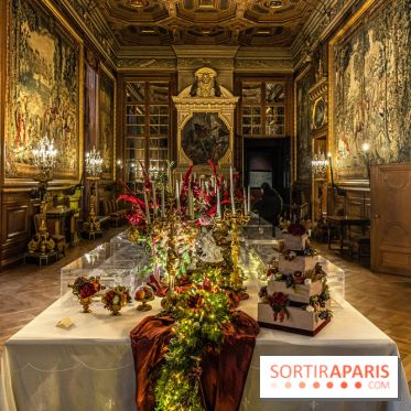Château de Chantilly Noël 2022 - table Noël