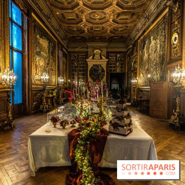Château de Chantilly Noël 2022 - table Noël