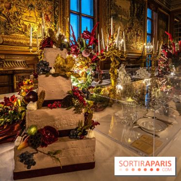Château de Chantilly Noël 2022 - table Noël