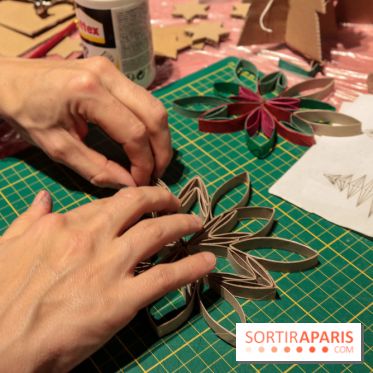 Atelier créatif chez HOBA en famille