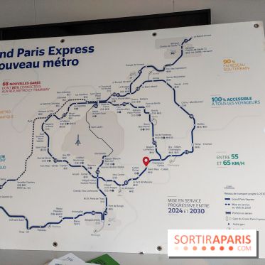 Le Grand Paris Express, visite du chantier de la gare Saint-Maur - Créteil, nos photos