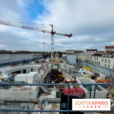 Le Grand Paris Express, visite du chantier de la gare Saint-Maur - Créteil, nos photos