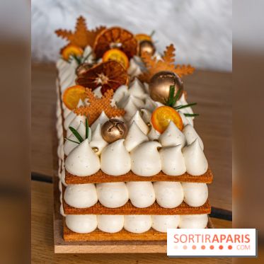 Bûche de Noël Candy Paradis 2022 Number Cake Clémentine