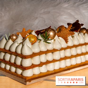 Bûches de Noël Candy Paradis 2022 Number Cake Clémentine