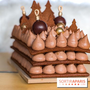 Bûches de Noël Candy Paradis 2022 Number Cake Chocolat