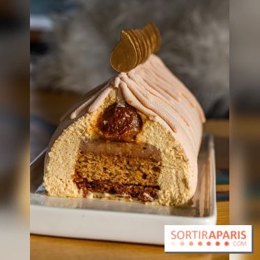 Bûches de Noël Marron Candy Paradis 2022