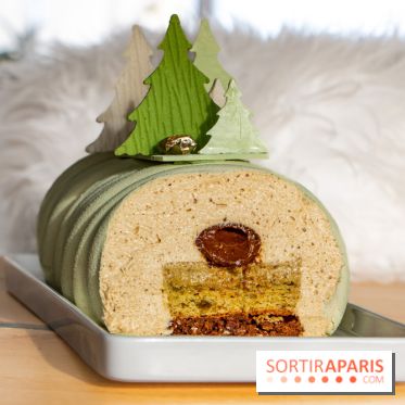 Bûches de Noël Pistache Candy Paradis 2022