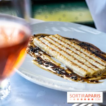 Grande Cascade restaurant 16e - Bois de Boulogne - macaroni céleri rave foie gras truffes