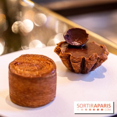 Tea Time de Noël Peninsula 2022 - Anne Coruble - flan chocolat - roulé cannelle