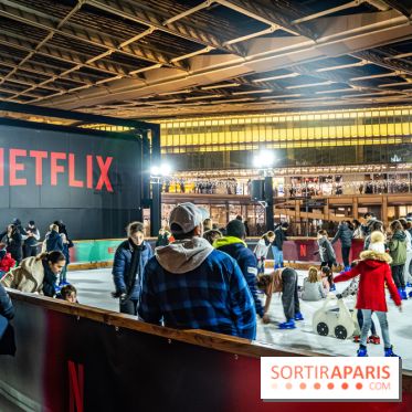 La patinoire de Noël des Halles 2022 - patinoire gratuite 
