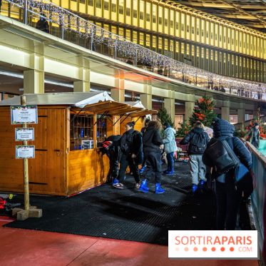 La patinoire de Noël des Halles 2022 - patinoire gratuite 