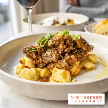 Alluma Restaurant - gnocchis à la parisienne - jarret de veau