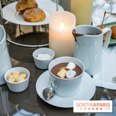 Le tea Time du Joy à l'Hôtel Fouquet's Paris par Anthony Coquereau - chocolat chaud