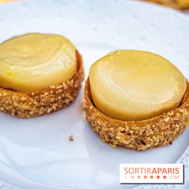Le tea Time du Joy à l'Hôtel Fouquet's Paris par Anthony Coquereau - pâtisserie poire noisette