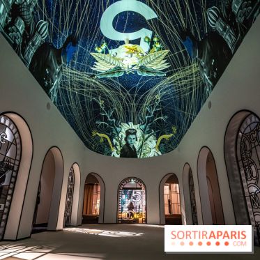 Exposition Le Grand Numéro de Chanel au Grand Palais Éphémère à Paris - vidéo mapping