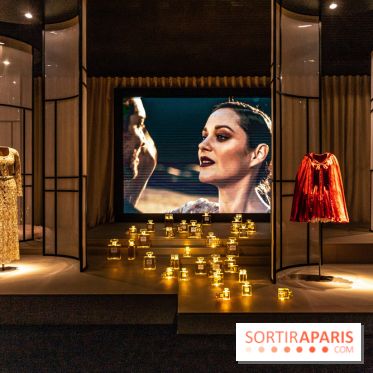 Exposition Le Grand Numéro de Chanel au Grand Palais Éphémère à Paris- robe - publicité - spot publicitaire