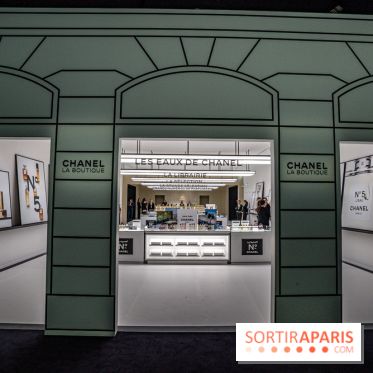 Exposition Le Grand Numéro de Chanel au Grand Palais Éphémère à Paris - boutique