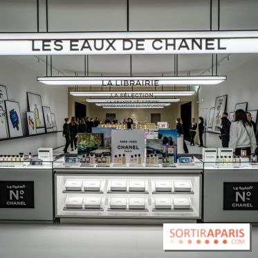 Exposition Le Grand Numéro de Chanel au Grand Palais Éphémère à Paris - boutique
