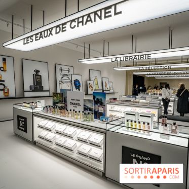 Exposition Le Grand Numéro de Chanel au Grand Palais Éphémère à Paris - boutique