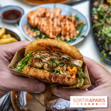 Kimochi restaurant - sushi burger