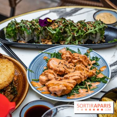 Kimochi restaurant - sushi burger