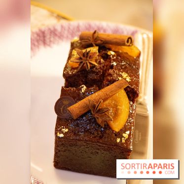 Tea Time de Noël 2022 à l'Hotel de Crillon pain d'épice