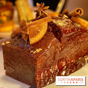 Tea Time de Noël 2022 à l'Hotel de Crillon pain d'épices