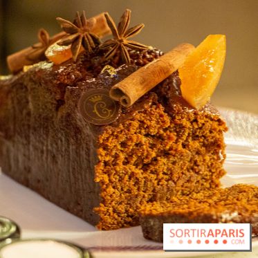 Tea Time de Noël 2022 à l'Hotel de Crillon pain d'épices