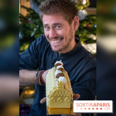 Bûche de Noël du Printemps Haussmann 2022 par Bryan Esposito