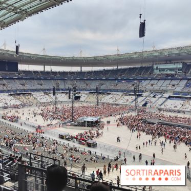 Visuels salles de spectacle et théâtres - concert Stade de France