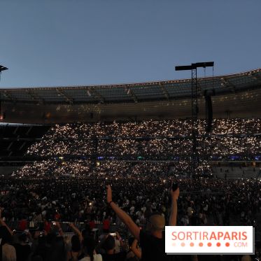 Visuels salles de spectacle et théâtres - concert Stade de France - nuit