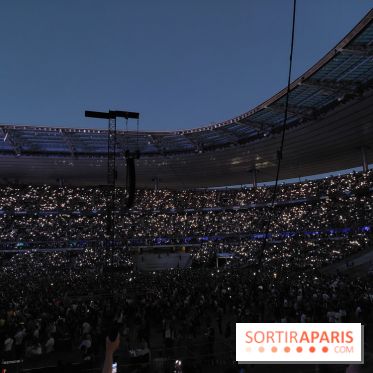 Visuels salles de spectacle et théâtres - concert Stade de France - nuit