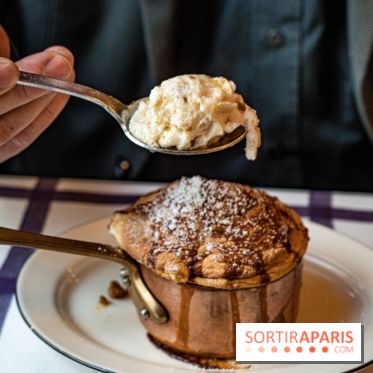 Auberge Pyrénées Cévennes - Bistrot Paris 11e - soufflé caramel beurre salé