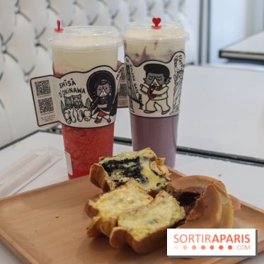 2D atelier, le salon de thé en noir et blanc