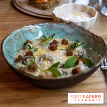 Ambos restaurant Paris - Cristina et Pierre Chomet - chou fleur - huitre