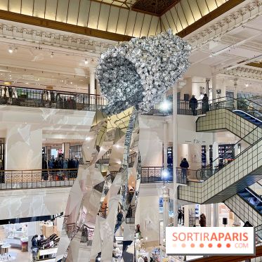 Sangam : l'installation monumentale de Subodh Gupta au Bon Marché Rive  Gauche 