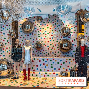 Yayoi Kusama chez Louis Vuitton sur les Champs-Elysées - photos 