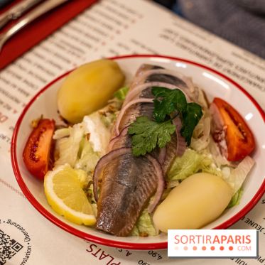 Petit Bouillon Versailles - restaurant près du Château de Versailles - entrée - harengs pomme de terre