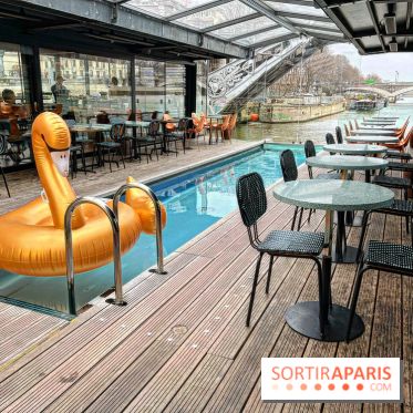 OFF Paris Seine - Terrasse et piscine