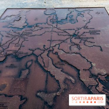Mémorial de l'ancienne gare de déportation de Bobigny, nos photos