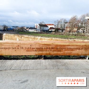 Mémorial de l'ancienne gare de déportation de Bobigny, nos photos