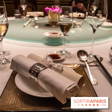 Le Menu du Nouvel an Chinois au Shang Palace - table