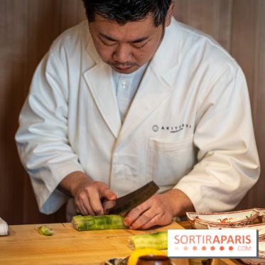 Chakaiseki Akiyoshi, le restaurant japonais de cérémonie du thé à Paris