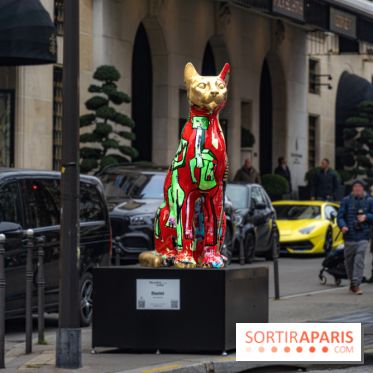 Exposition Julien et ses Juliogoths, avenue George V Paris