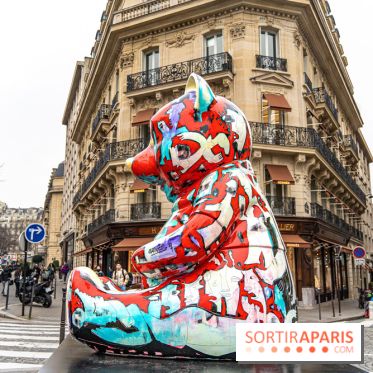 Exposition Julien et ses Juliogoths, avenue George V Paris