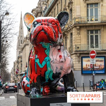 Exposition Julien et ses Juliogoths, avenue George V Paris