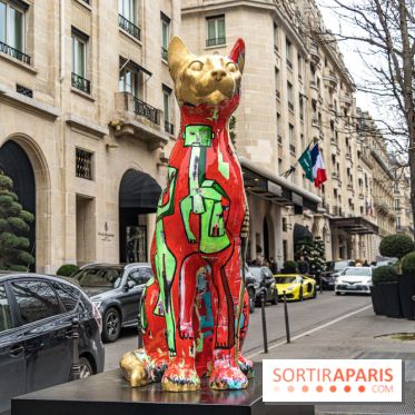 Exposition Julien et ses Juliogoths, avenue George V Paris