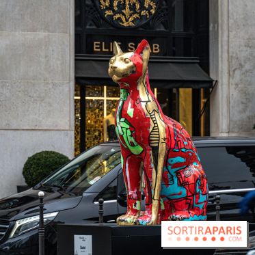 Exposition Julien et ses Juliogoths, avenue George V Paris