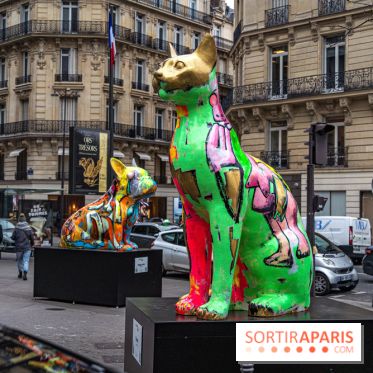 Exposition Julien et ses Juliogoths, avenue George V Paris