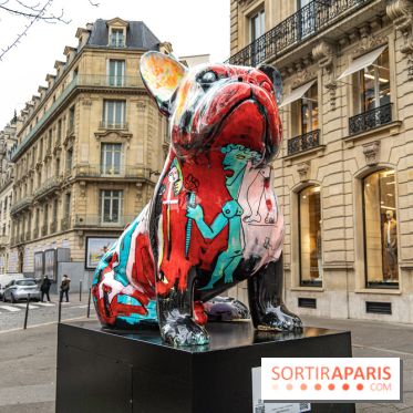 Exposition Julien et ses Juliogoths, avenue George V Paris